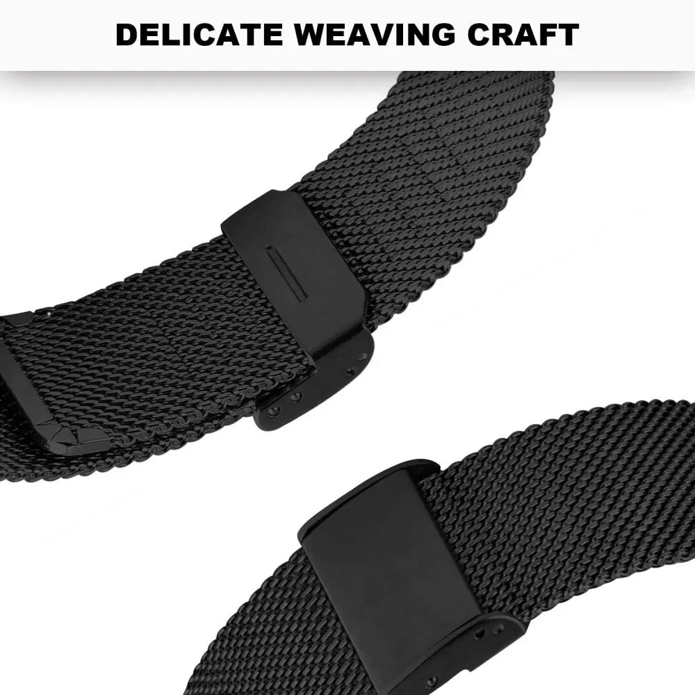 Mesh Bracelet Fitbit Charge 6 Svart