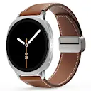 Læderrem Samsung Galaxy Watch 8 44mm Brun