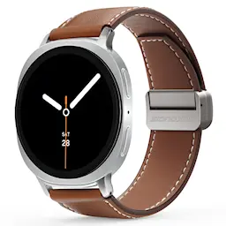 Lærreim Samsung Galaxy Watch 8 Classic Brun