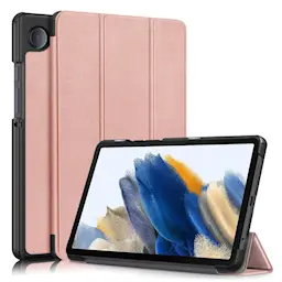 Etui Tri-fold Samsung Galaxy Tab A9 Rose guld