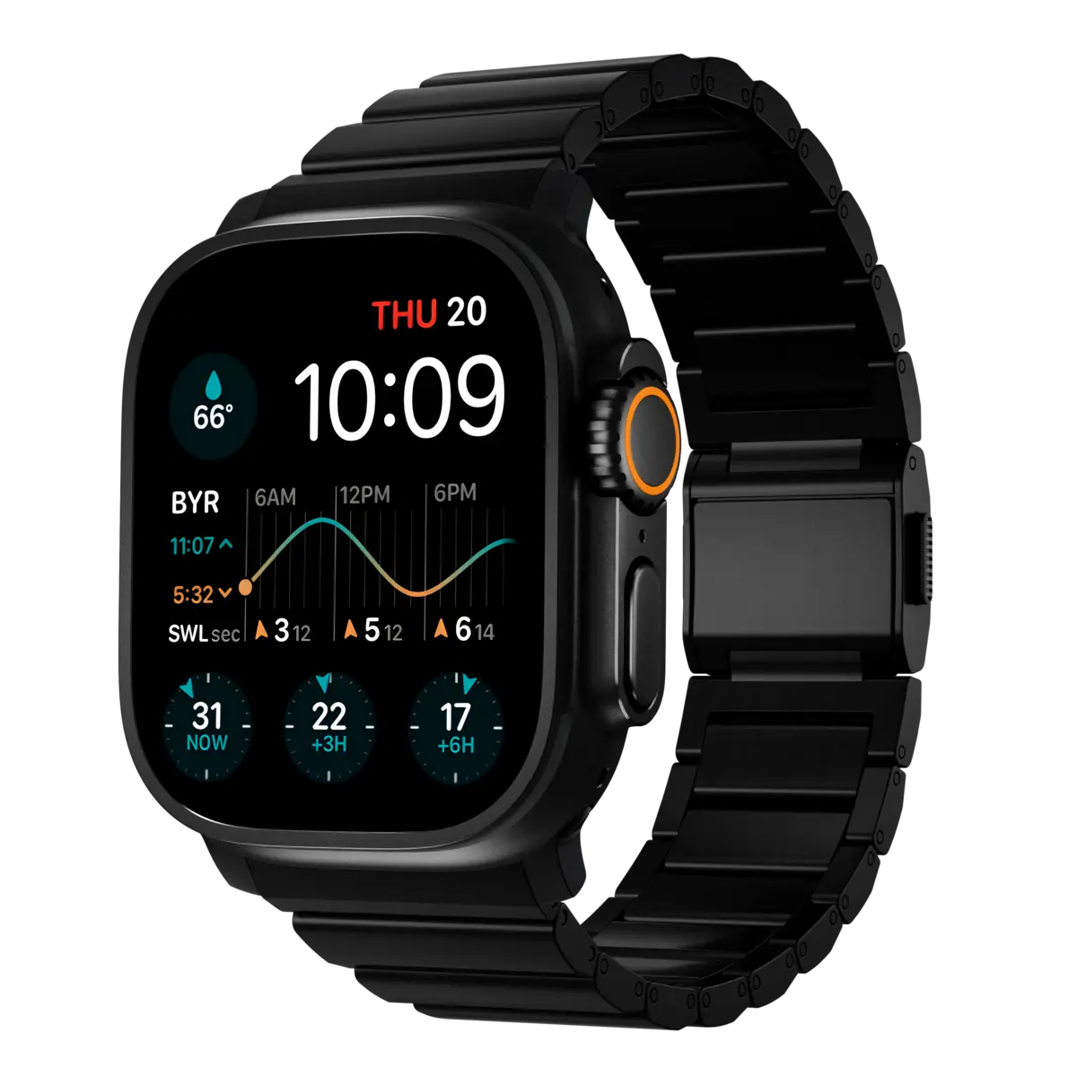 Titanium Band Apple Watch Ultra 2 49mm Black