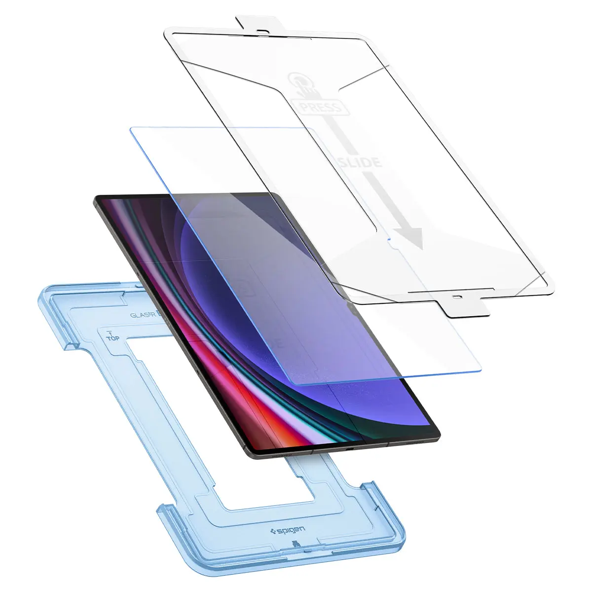 Samsung Galaxy Tab S10 Ultra Screen Protector GLAS.tR EZ Fit