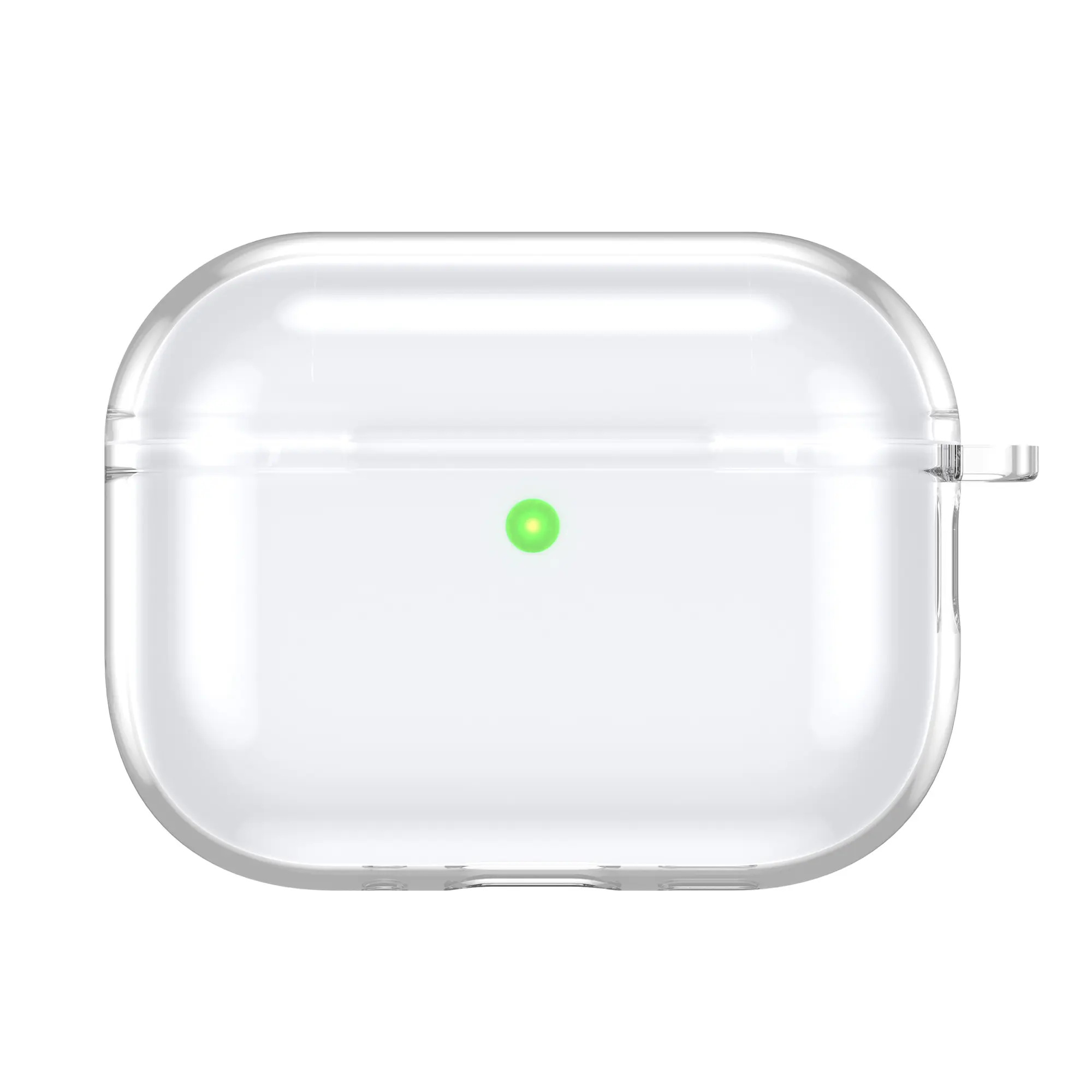 Skal TPU med karbinhake Apple AirPods Pro 3 transparent