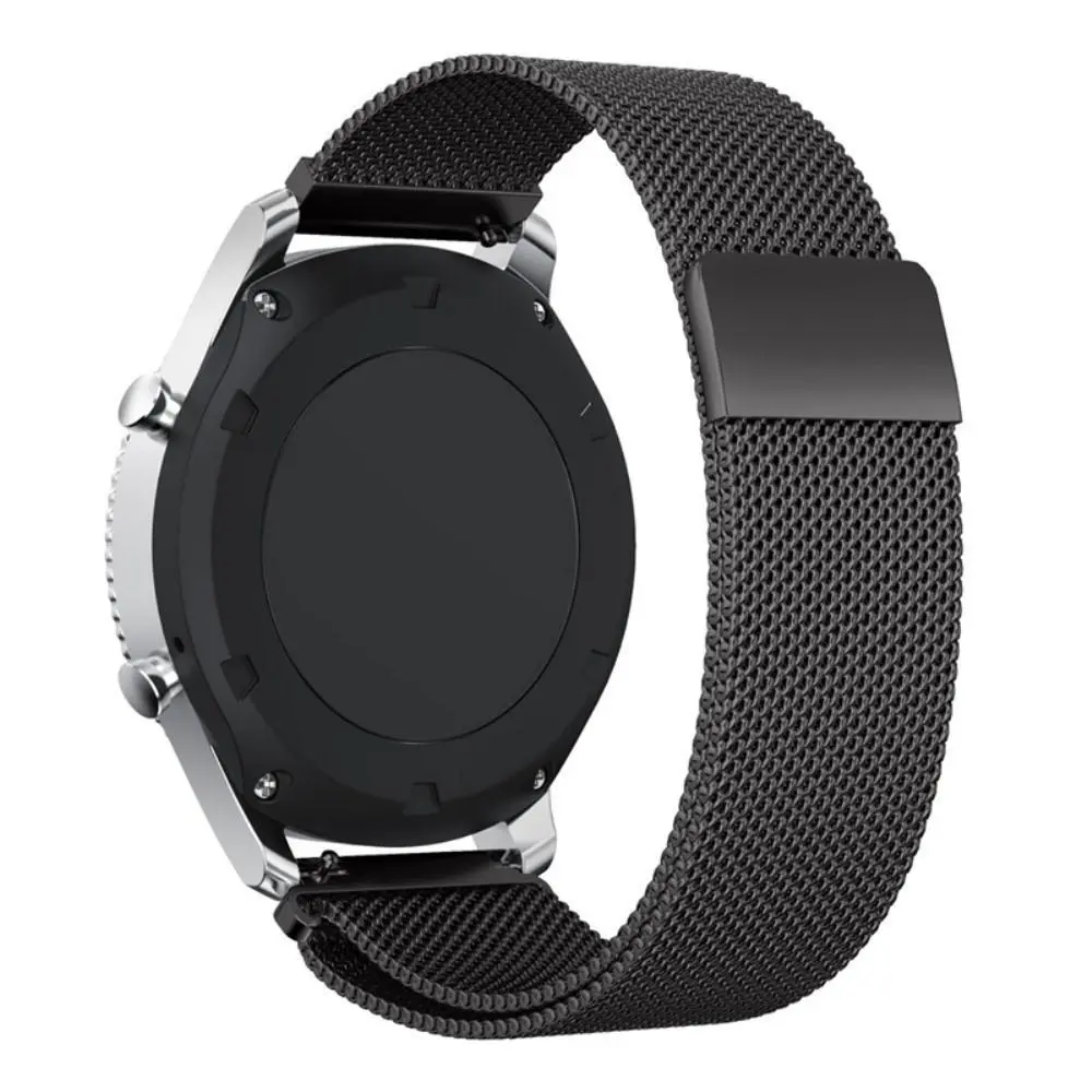 Armband Milanese Samsung Gear S3 Frontier Svart