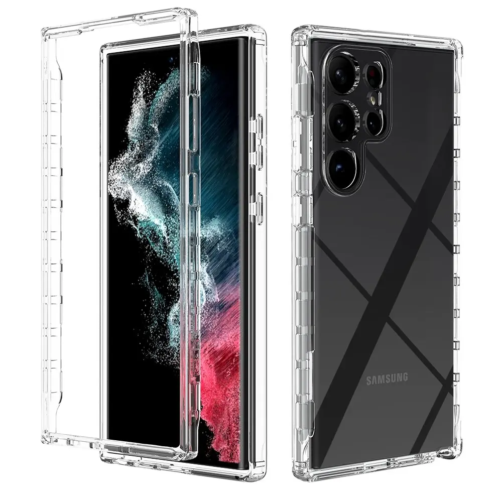 Full Cover Case Samsung Galaxy S23 Ultra Gennemsigtig