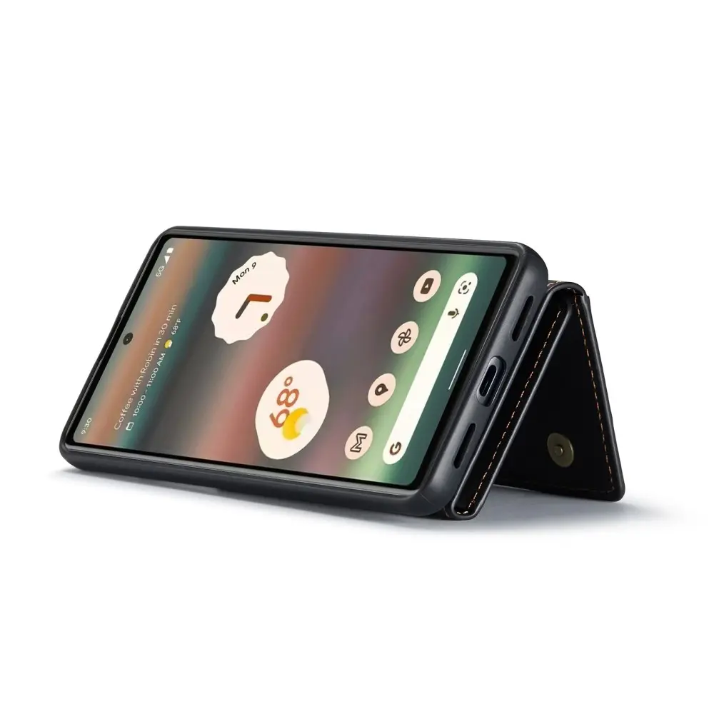 Magnetic Card Slot Case Google Pixel 6a Svart
