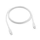 USB-C - USB-C latauskaapeli 1m valkoinen