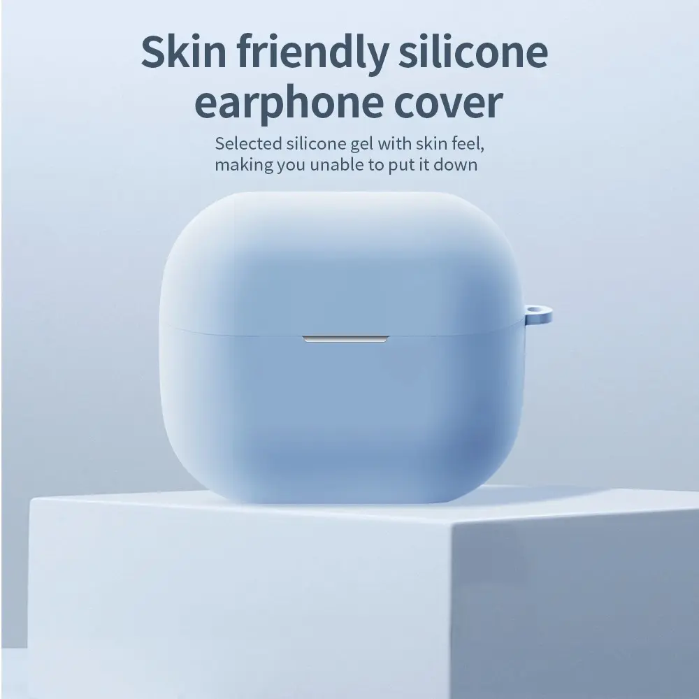 Silikonskal med karbinhake Samsung Galaxy Buds 3 Svart