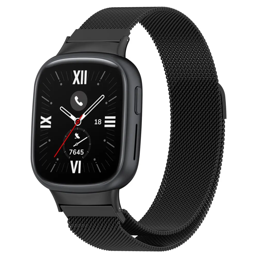 Armband Milanese  Honor Watch 4 Svart