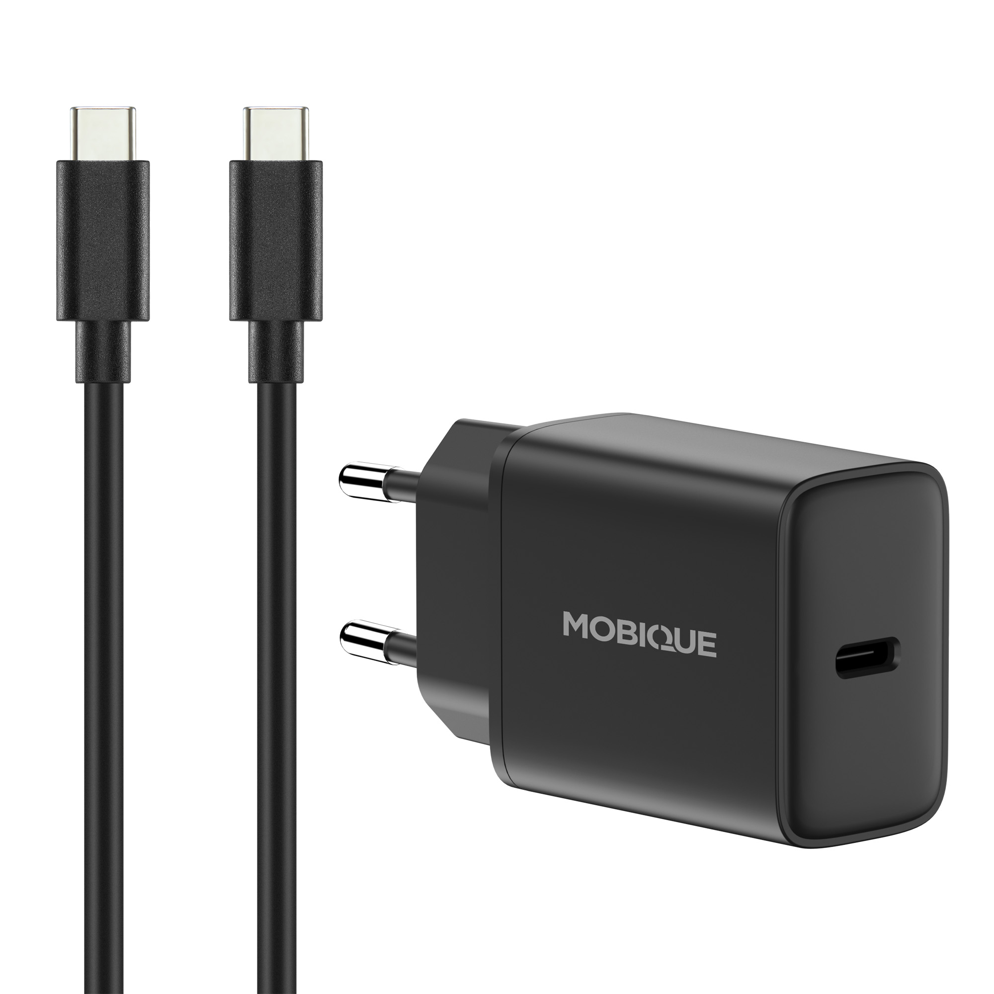 Komplett lader Lenovo Legion Go - 2m kabel og vegglader USB-C Svart