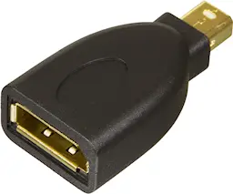 Mini DisplayPort til DisplayPort adapter Ultra HD, Sort