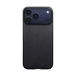 iPhone 17 Pro MagSafe Edge-cover i aramidfiber, Sort