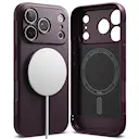 iPhone 18 Pro Onyx MagSafe Skal, Dark Cherry