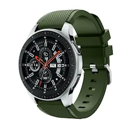 Samsung Galaxy Watch 46mm Armband i silikon, Grön