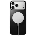 iPhone 17 Pro Max Magnetic Leather Back Black