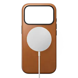 iPhone 18 Pro Modern Case Horween Leather MagSafe Saddle