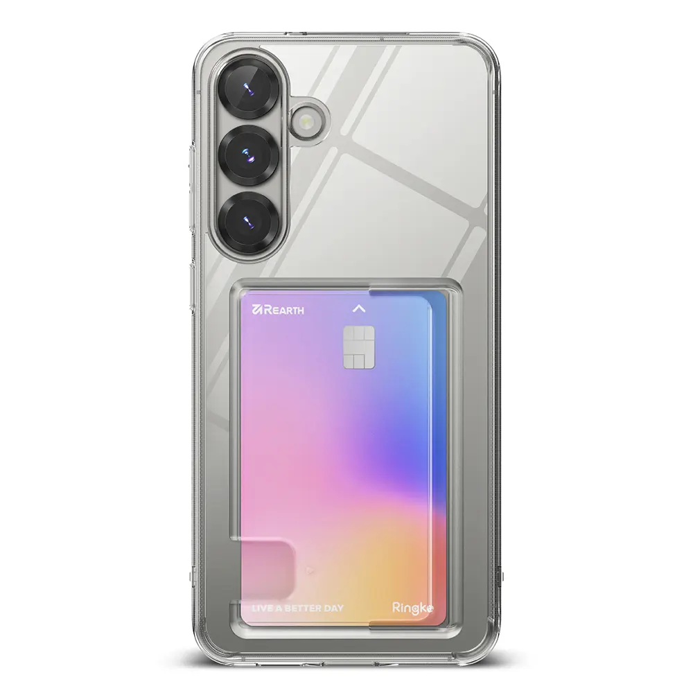 Fusion Card Case Samsung Galaxy S25 Plus Genomskinlig