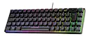 DK240 60 % kalvonäppäimistö RGB-valaistuksella, Musta