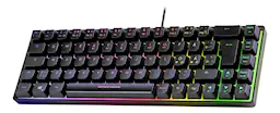 DK240 60% membrantangentbord RGB, Svart
