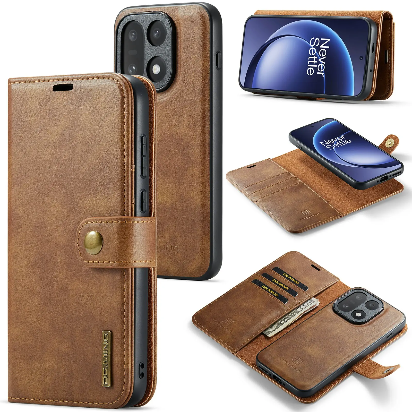 Magnet Wallet  OnePlus 15 Cognac