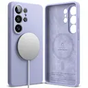 Silicone Magnetic Case Samsung Galaxy S26 Ultra Lavender