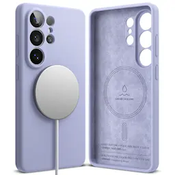Silicone Magnetic Case Samsung Galaxy S26 Ultra Lavender