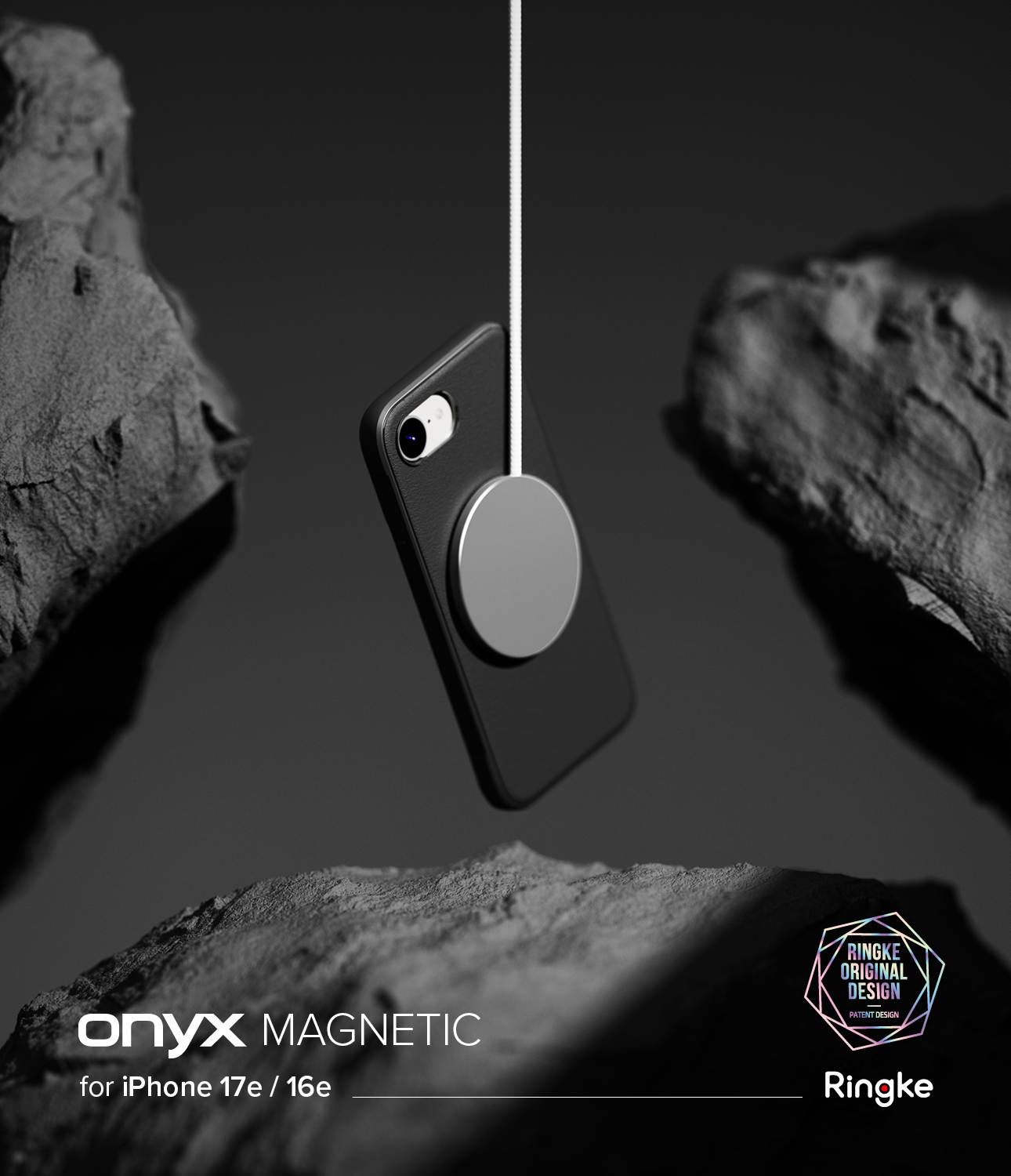 Onyx Magnetic Case iPhone 17e Black