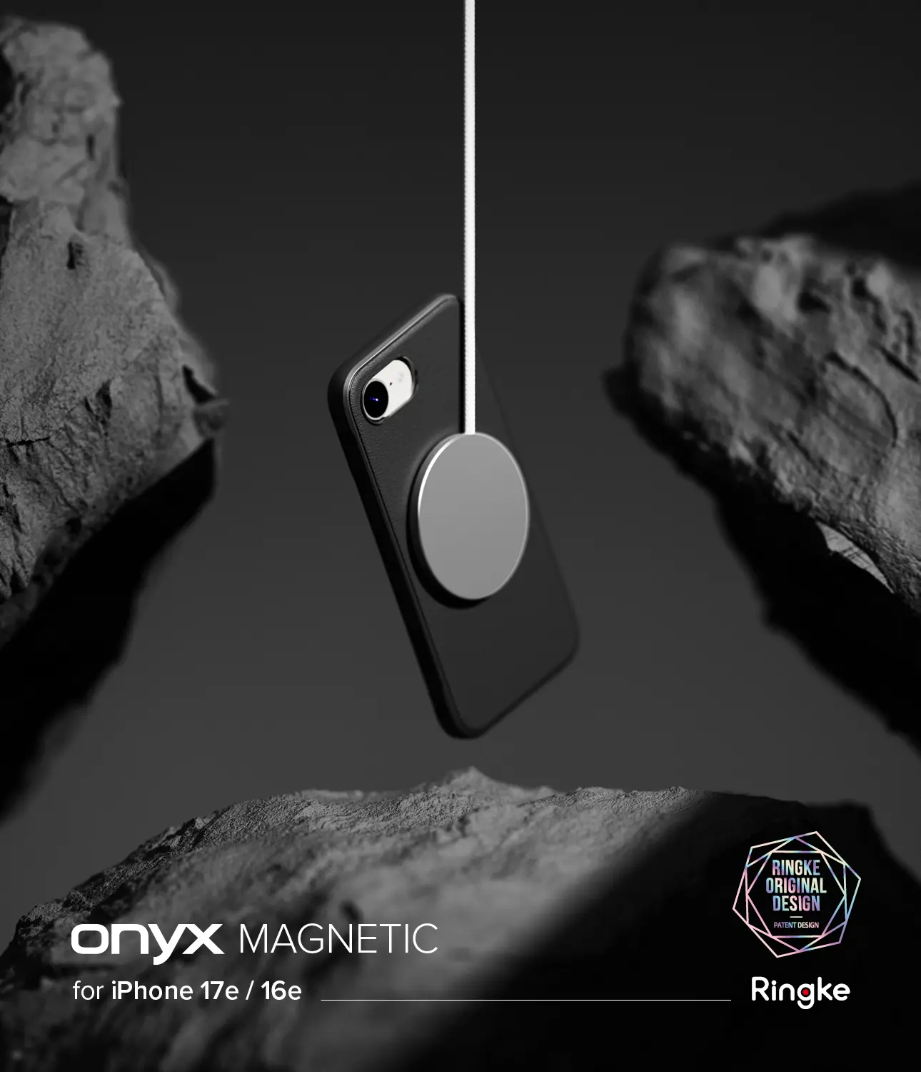 Onyx Magnetic Case iPhone 16e Black