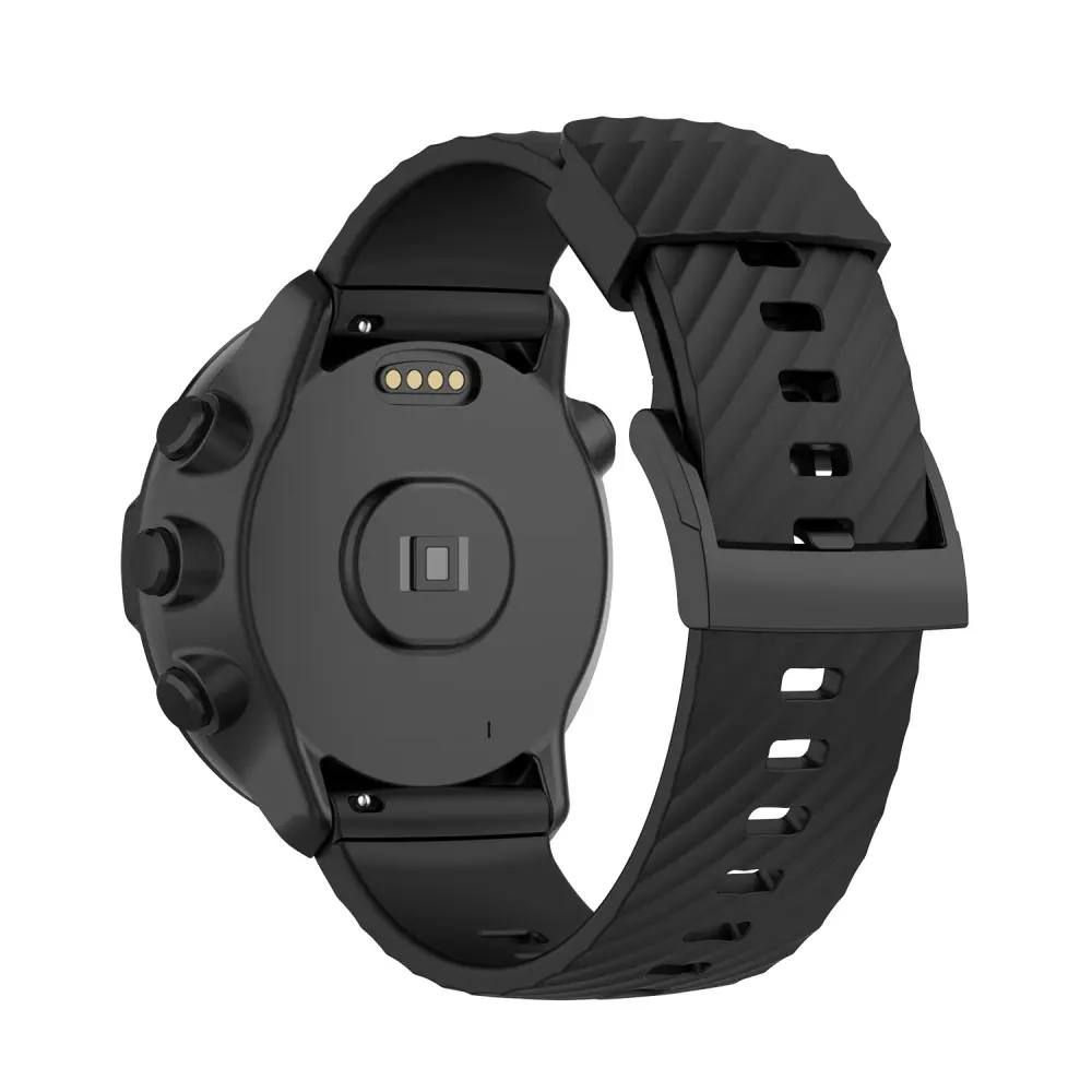 Rem af silikone til Garmin Venu X1 Sort