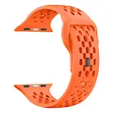 Silikonearmbånd Sport Apple Watch Series 11 46mm Orange