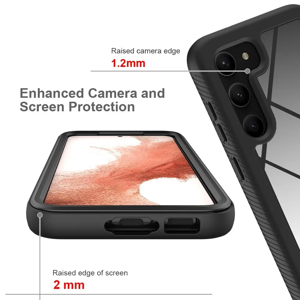 Full Protection Case Samsung Galaxy S23 Plus Svart
