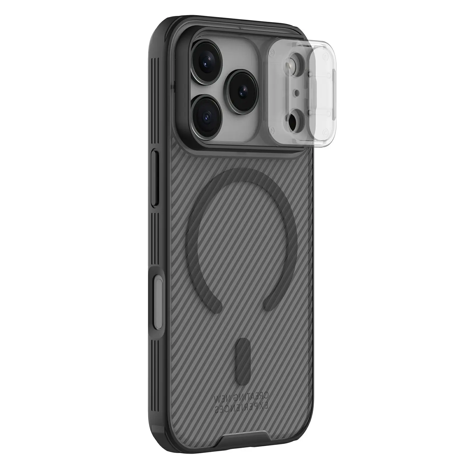 CamShield Skal MagSafe iPhone 17 Pro Svart/transparent