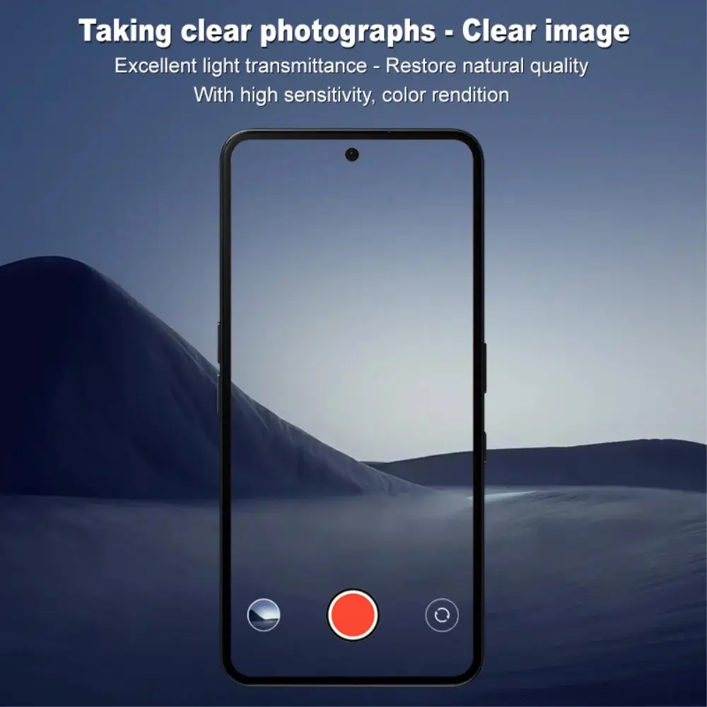 Härdat Glas 0.2mm Linsskydd Nothing Phone 3a Genomskinlig