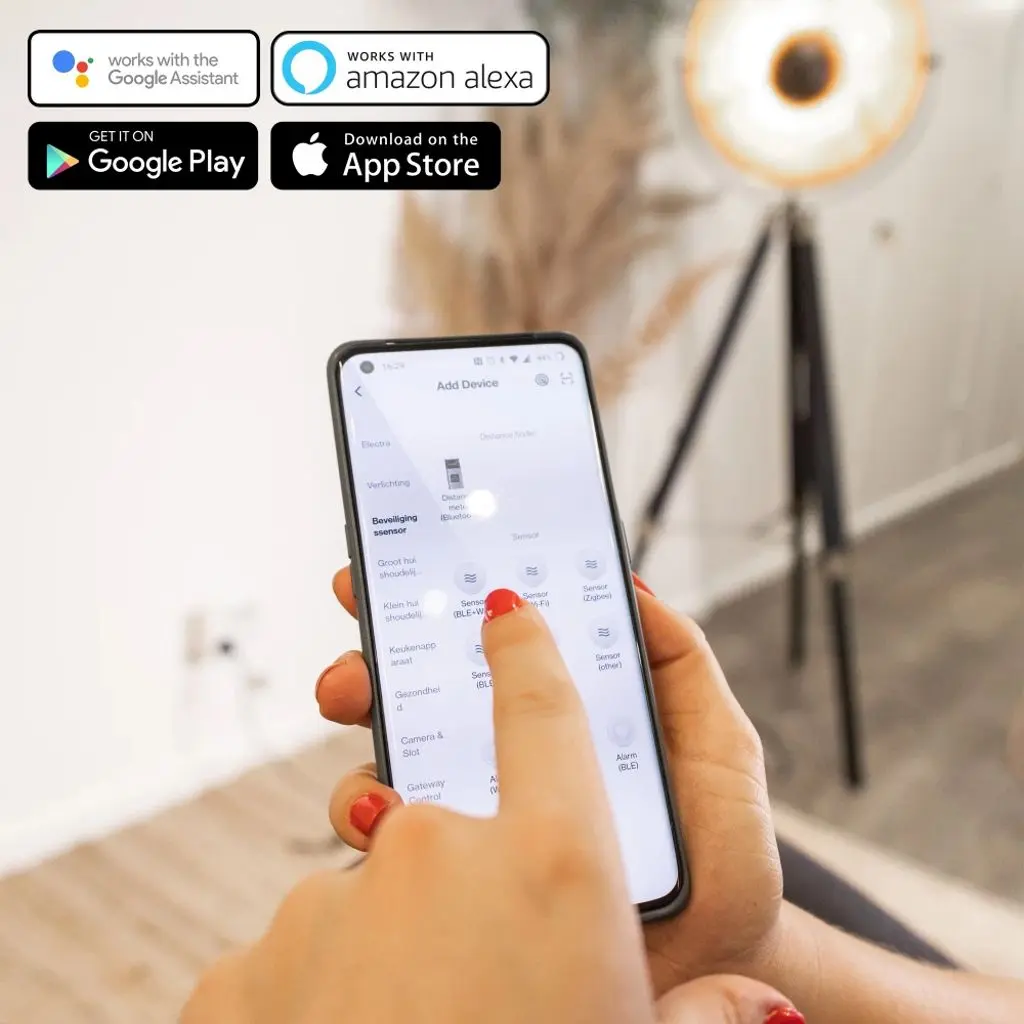 Smart Home Plug WiFi Väggadapter med eluttag 20W Vit