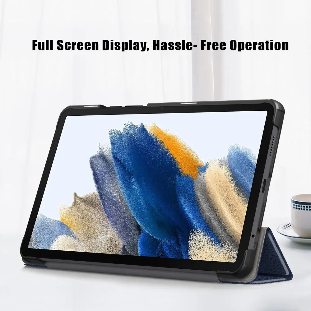 Fodral Tri-fold Samsung Galaxy Tab A9 Blå