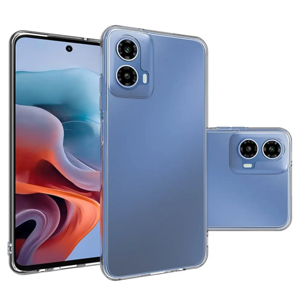 TPU Case Motorola Moto G34 Genomskinlig