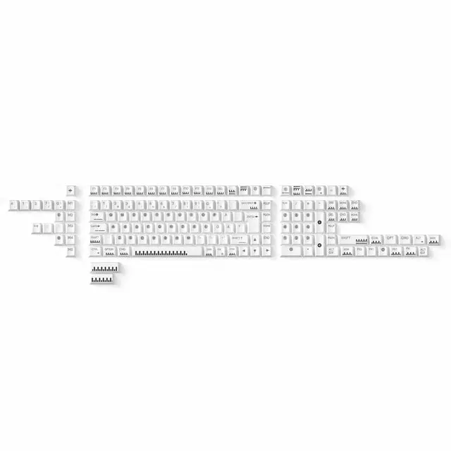 Full Keycap Set - ISO Classic Piano, Cherry Dye-Sub PBT