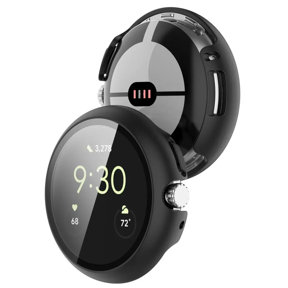Full Cover Case Google Pixel Watch 2 Svart