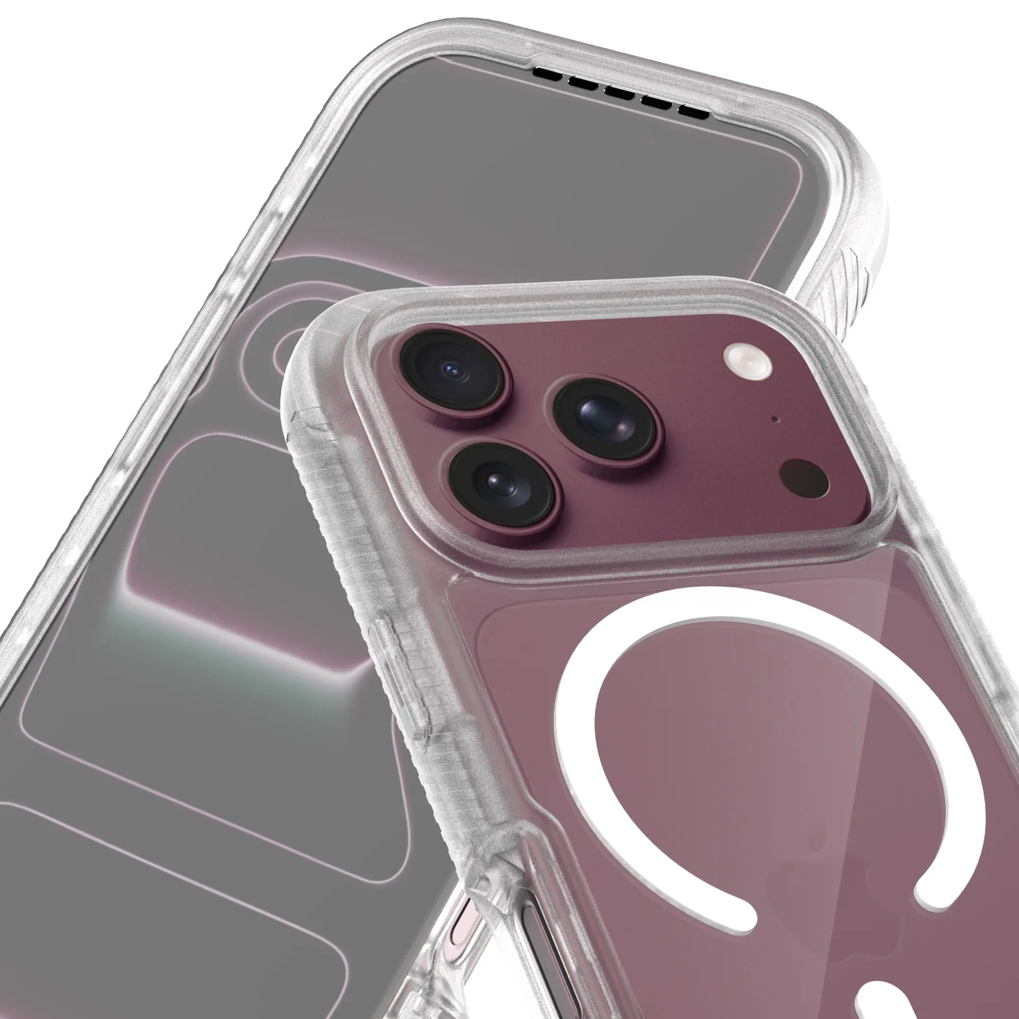 Full Protection Magnetic Case iPhone 18 Pro Genomskinlig