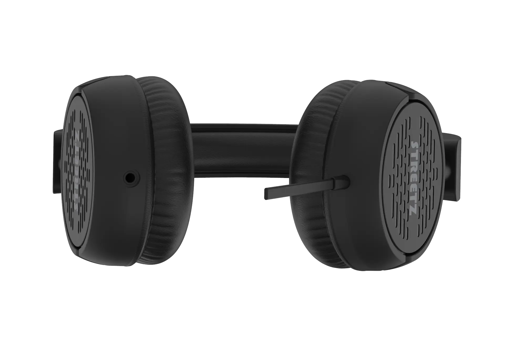 Vikbara On-ear hörlurar 3.5mm Svart