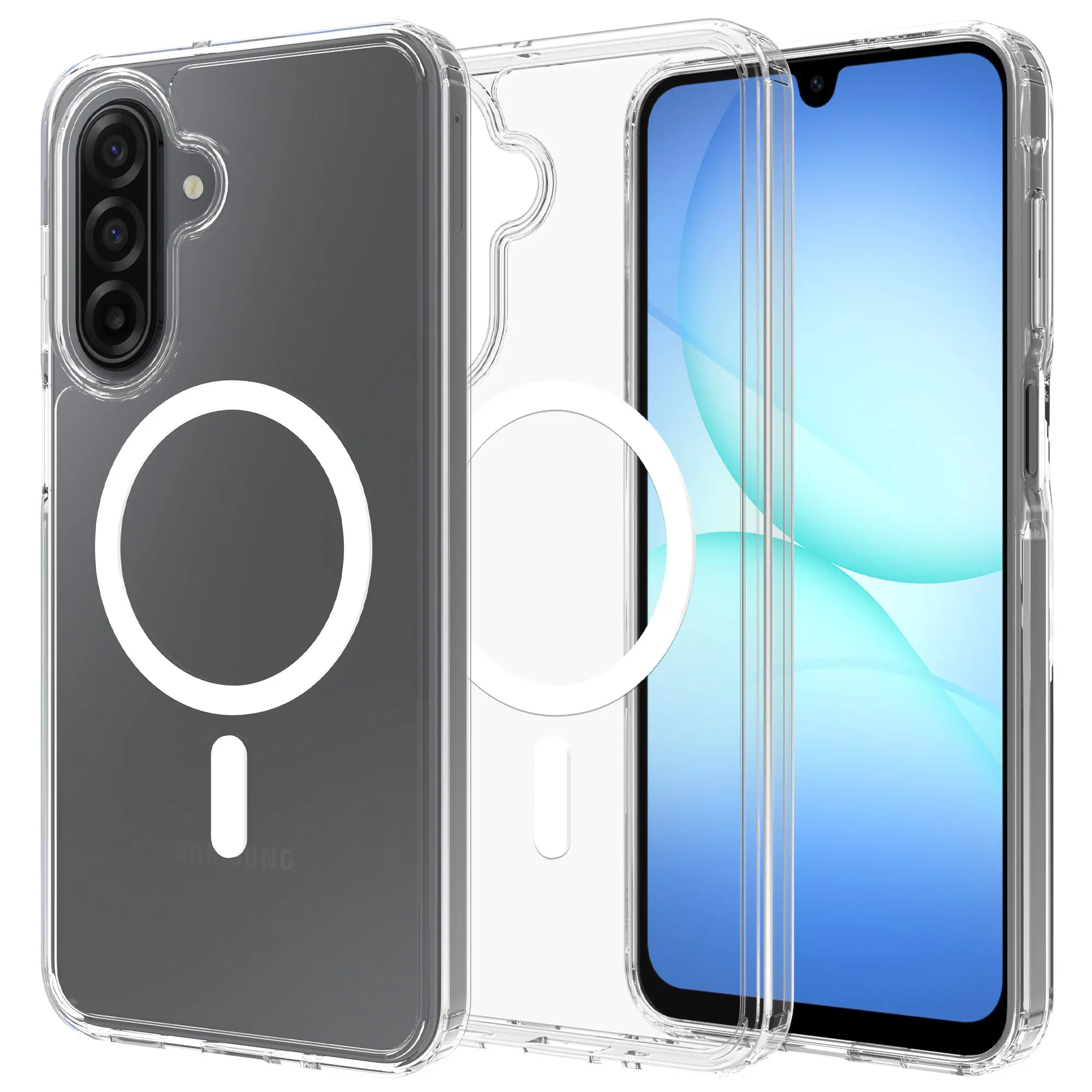 Hybridcover MagSafe Samsung Galaxy A17 Gennemsigtig