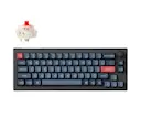 V2 Max Trådløst gamingtastatur Tri-Mode Hot Swap QMK/VIA Gateron Jupiter, Red