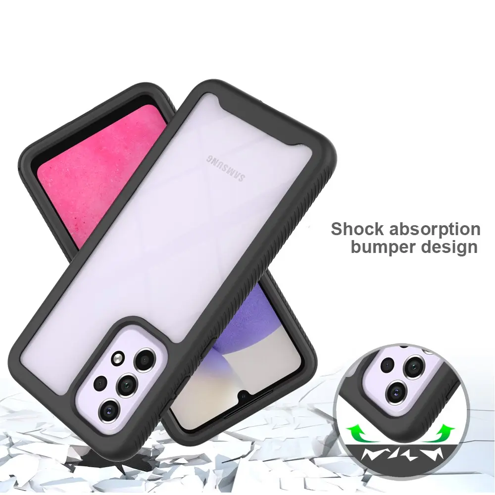 Full Protection Case Samsung Galaxy A33 Svart