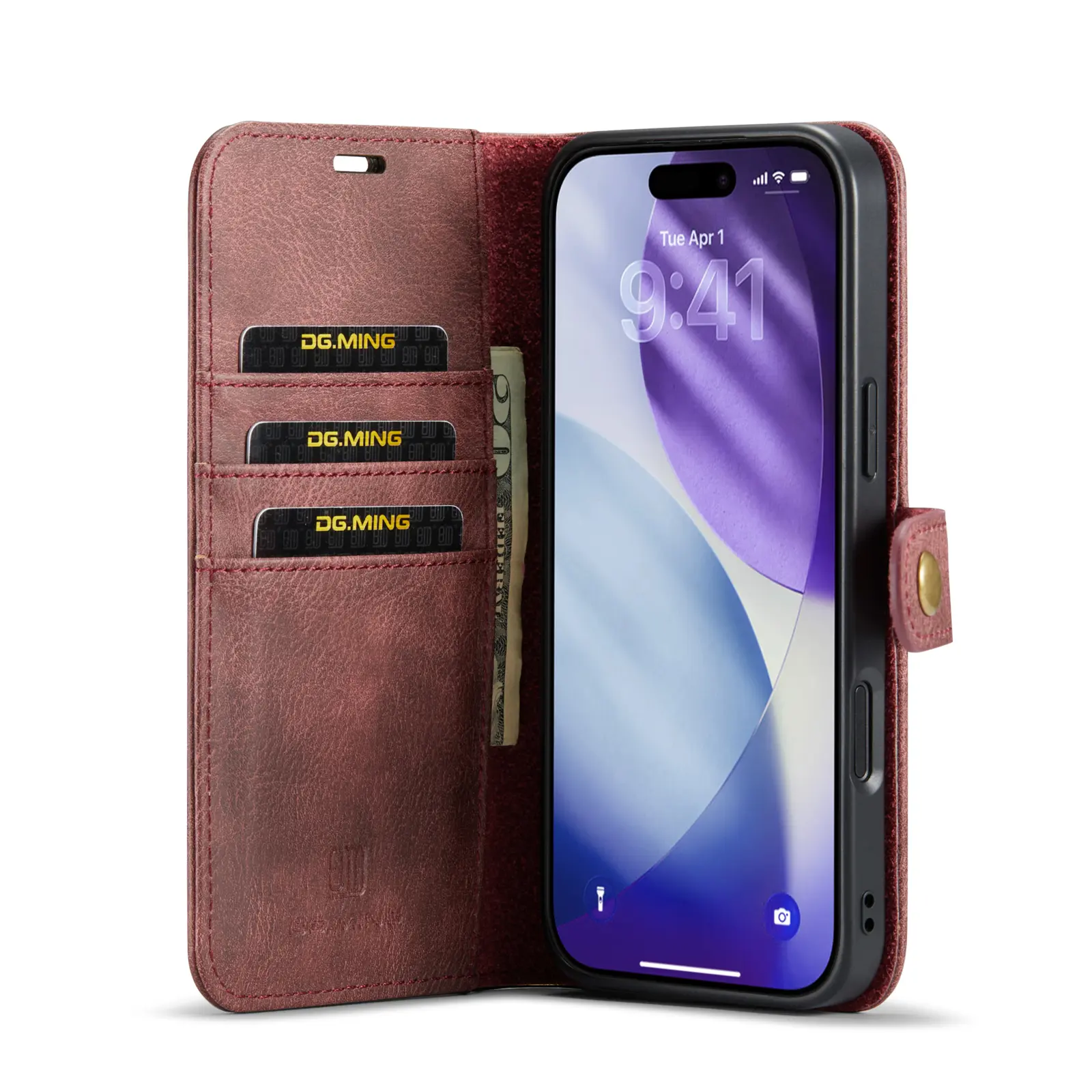 Magnet Wallet iPhone 18 Pro Red