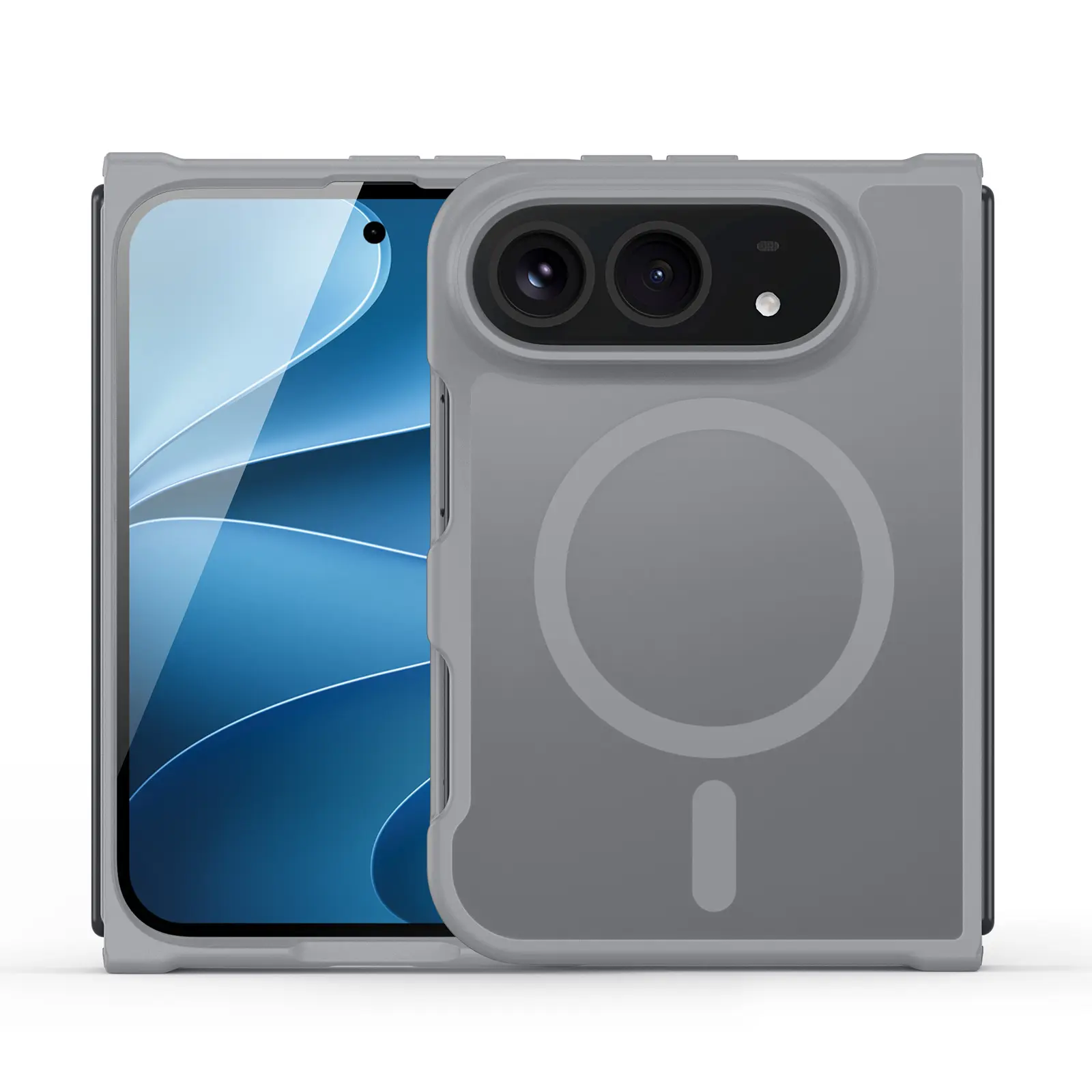 iPhone Ultra Yind Hybrid-cover, Grey