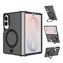 Samsung Galaxy Z Fold 8 Magnetic hybriddeksel med stativfunksjon, Svart