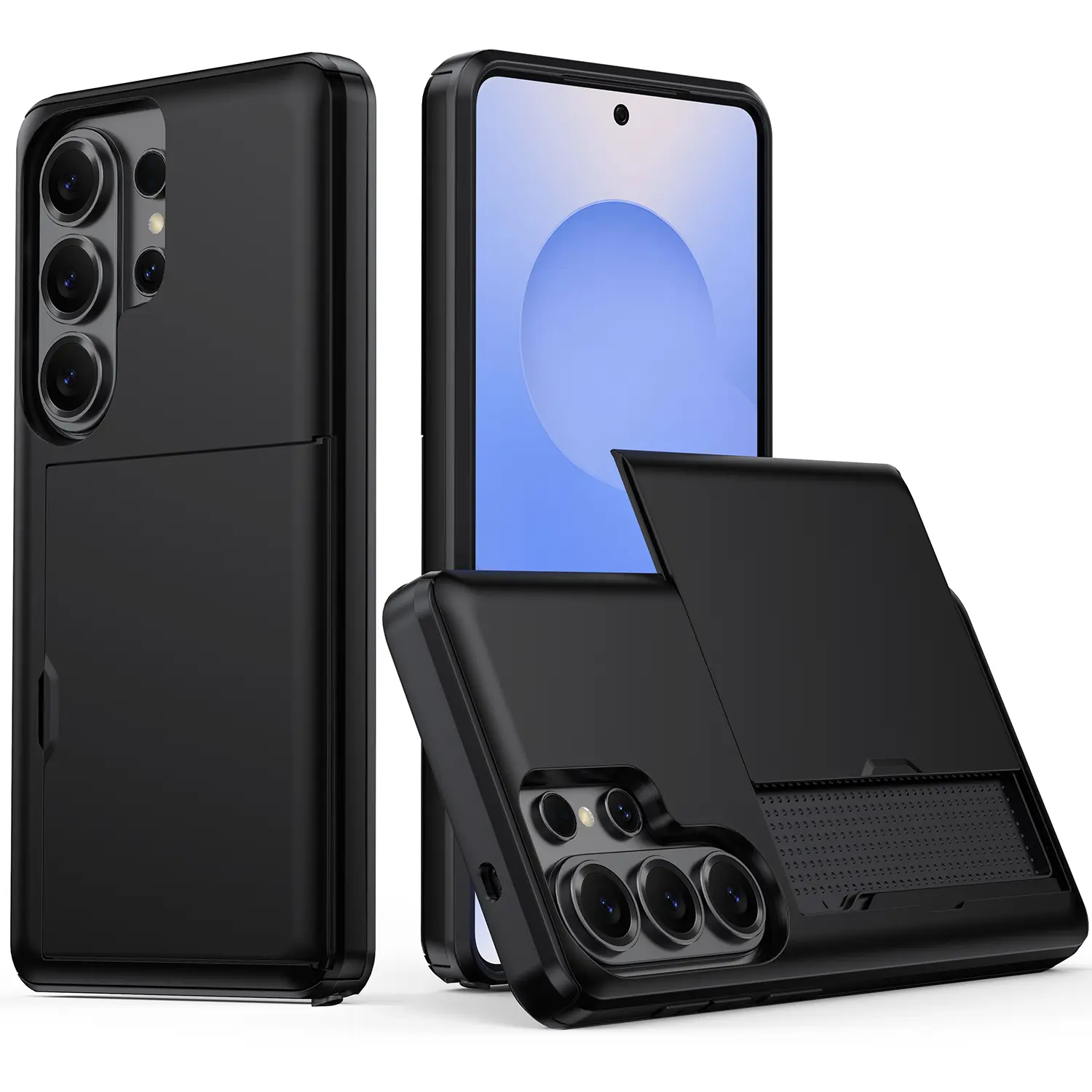 Cover Kortholder Samsung Galaxy S26 Ultra Sort