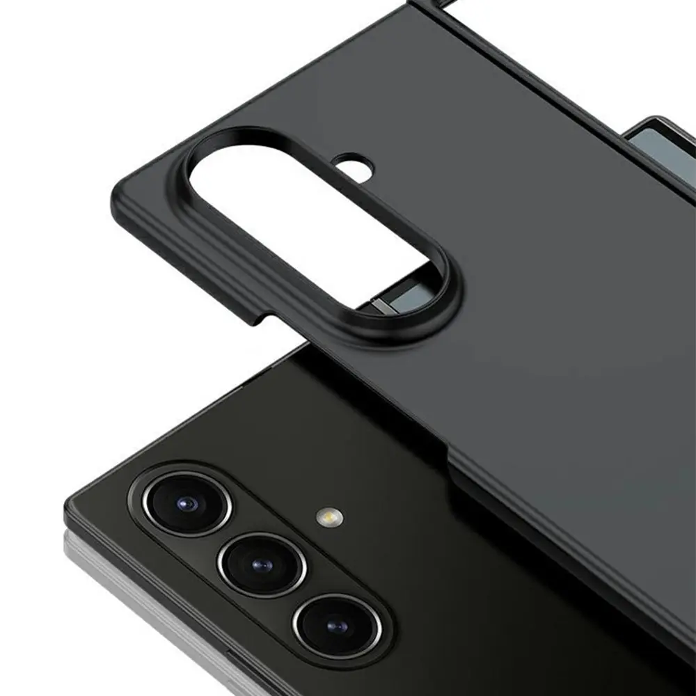 Hårdskal Gummerat Samsung Galaxy Z Fold 7 svart