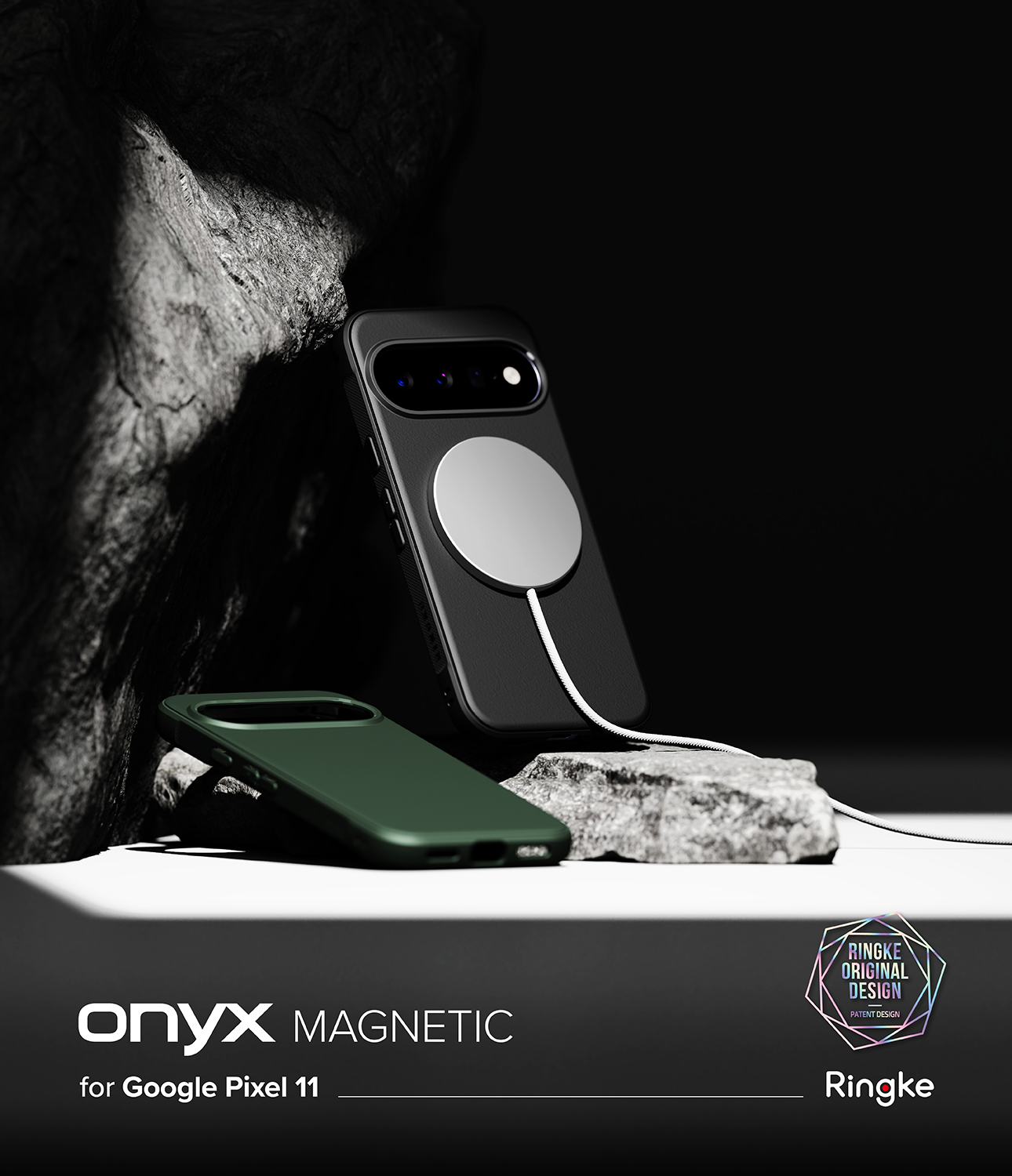 Onyx Magnetic Case Google Pixel 11 Black