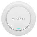 15W Trådløs Opladeplade hvid